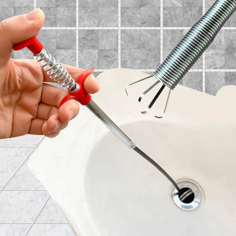 Tubo de limpieza para fregadero de cocina, émbolo y fregaderos, desatascador de